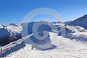 Mountains ski resort Bad Gastein - Austria