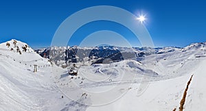 Mountains ski resort Bad Hofgastein - Austria photo