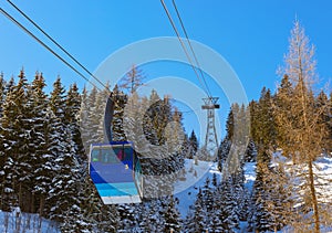Mountains ski resort Bad Hofgastein - Austria photo