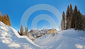 Mountains ski resort Bad Hofgastein - Austria photo