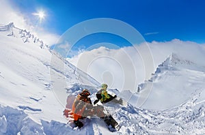 Mountains ski resort Kaprun Austria photo