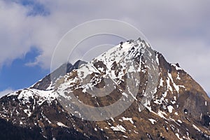 Mountains in ski resort Matrei in Osttirol, Austria