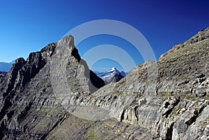 Mountains in the sky