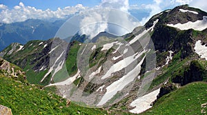 Mountains in Sochi region