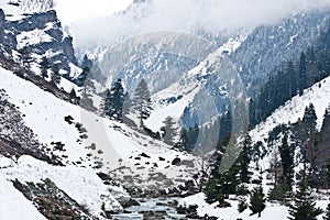 Mountains, Sonamarg, Kashmir, India