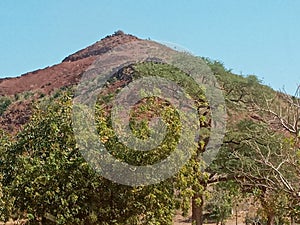 In the mountains of subsoil rich in gold Burkina photo