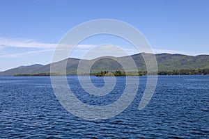 The Mountains surrounding the Lake