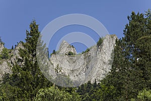 Mountains Three Crowns Trzy Korony is Polish Pieniny.