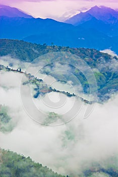 Mountains in Tibet