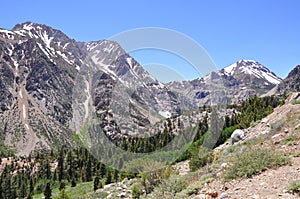 Mountains at Tioga Road, Yosemite National Park