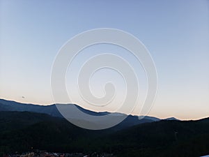 Mountains twilight gatlingburg Tennessee sunset landscape photo