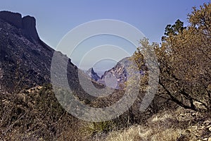 Mountains and valleys, Big Bend National Park, USA