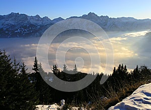 Mountains View in Austria (Lienz)