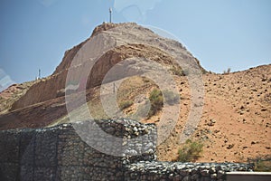 Mountains view in UAE Arab country place of holiday