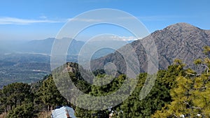 Mountains view at Vaishno devi temple photo