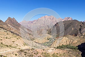 Mountains of Wadi Bani Awf - Oman