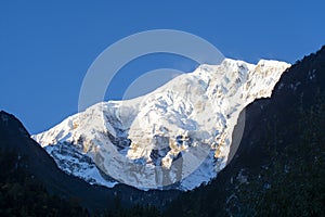 Mountains on the way Annapurna Circuit Trek, Nepal