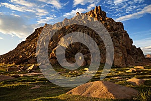 Mountains in Western Mongolia