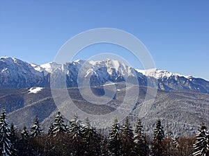 Mountains In The Winter