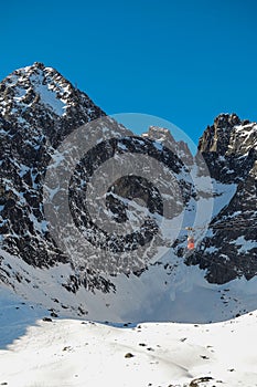 Mountains in winter