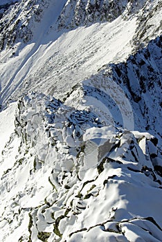 Mountains in winter - Romania