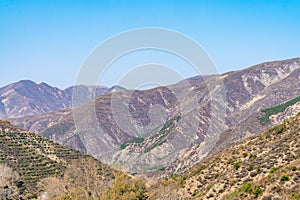 Mountains of yanmen pass, China