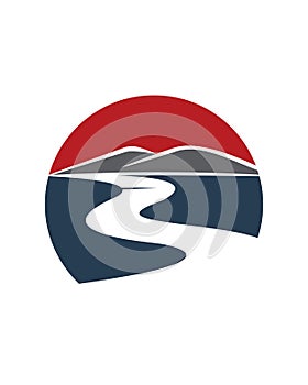 Mountaint logo , nature logo vector