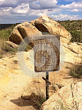 Mountaintop Sign