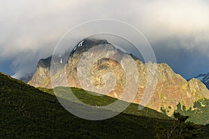 Mountaintop vista view from Cerro Alarken Nature Reserve