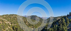 Mountaintops in Southern California