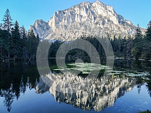 Mountane lake in Austrian Alps