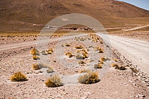 Mountanious Bolivian desert