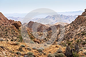 Mountanous Landscape in the Desert