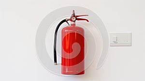 mounted fire extinguisher wall