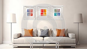 mounted silver picture frames