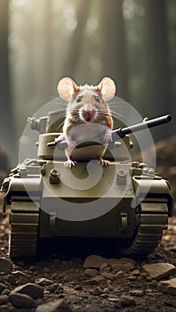 Mouse Battalion: Furry Soldier Chronicles of Courage and Valor