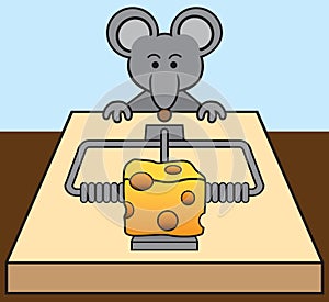 Mouse Being Tempted