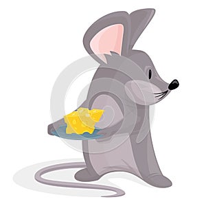 Mouse with Cheese