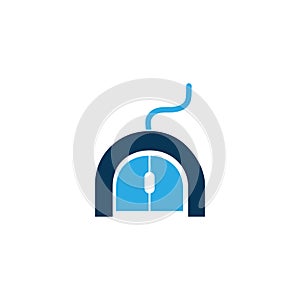 mouse computer identity template icon design element
