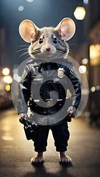 Mouse Cop Chronicles: Upholding Justice in the Urban Wilderness