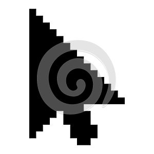 Mouse cursor direction, computer operating system icon