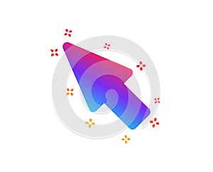 Mouse Cursor icon. Pointer sign. Vector