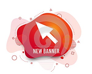 Mouse cursor sign icon. Pointer symbol. Vector