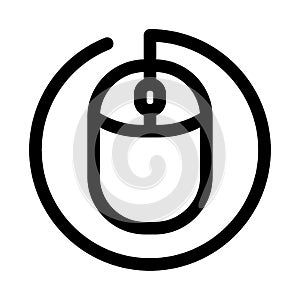 Mouse icon black