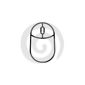 Mouse icon design template vector isolated illustration