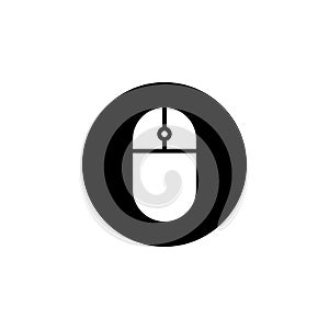 Mouse icon design template vector isolated