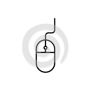 Mouse icon design template vector isolated