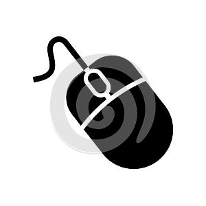 Mouse icon flat vector illustration design