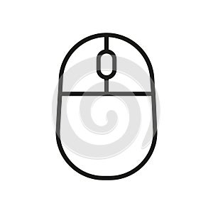 Mouse icon vector design templates simple and modern