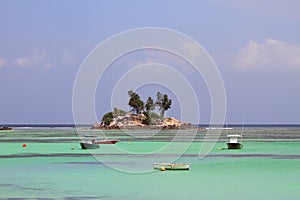 Mouse island (Ile Souris). Anse Royal, Mahe, Seychelles